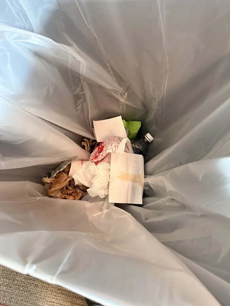 USC Upstate Pilots Topper Stopper™ Technology Across Campus 1 recycling bin with contamination